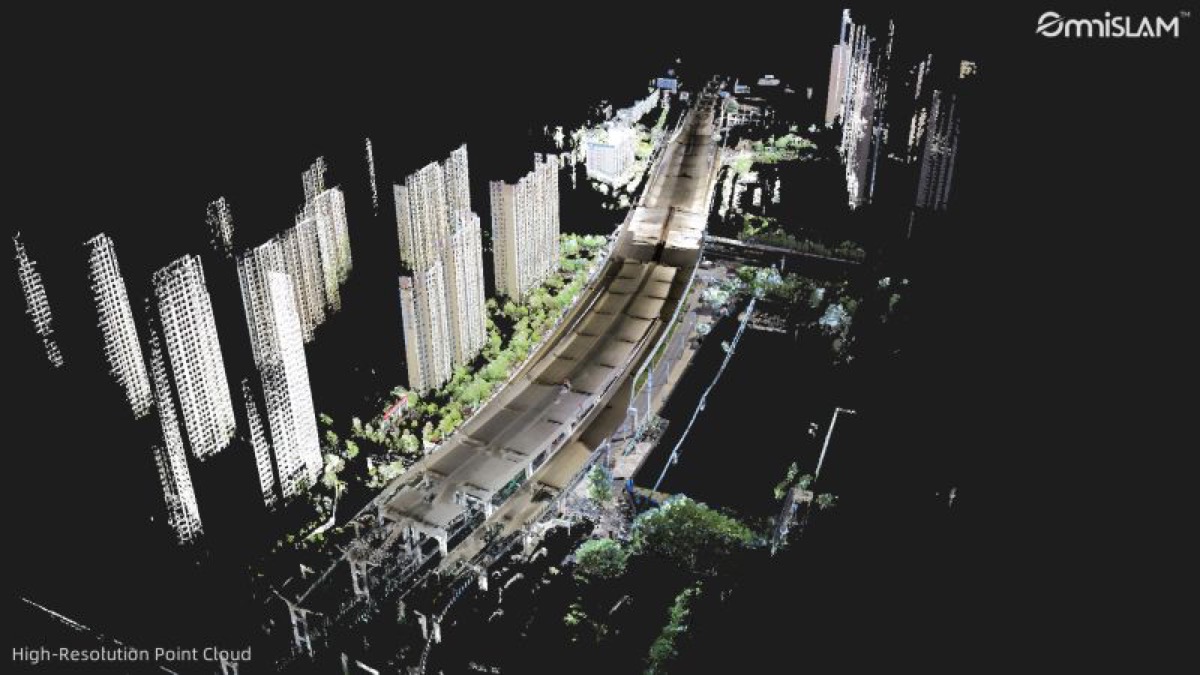 高架橋1kmを18分で計測、R8+が支えるインフラ維持管理