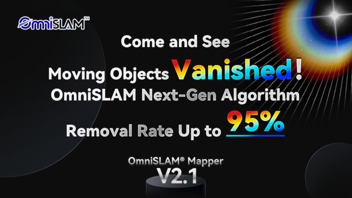 動体除去率95%、OmniSLAM次世代アルゴリズムを発表