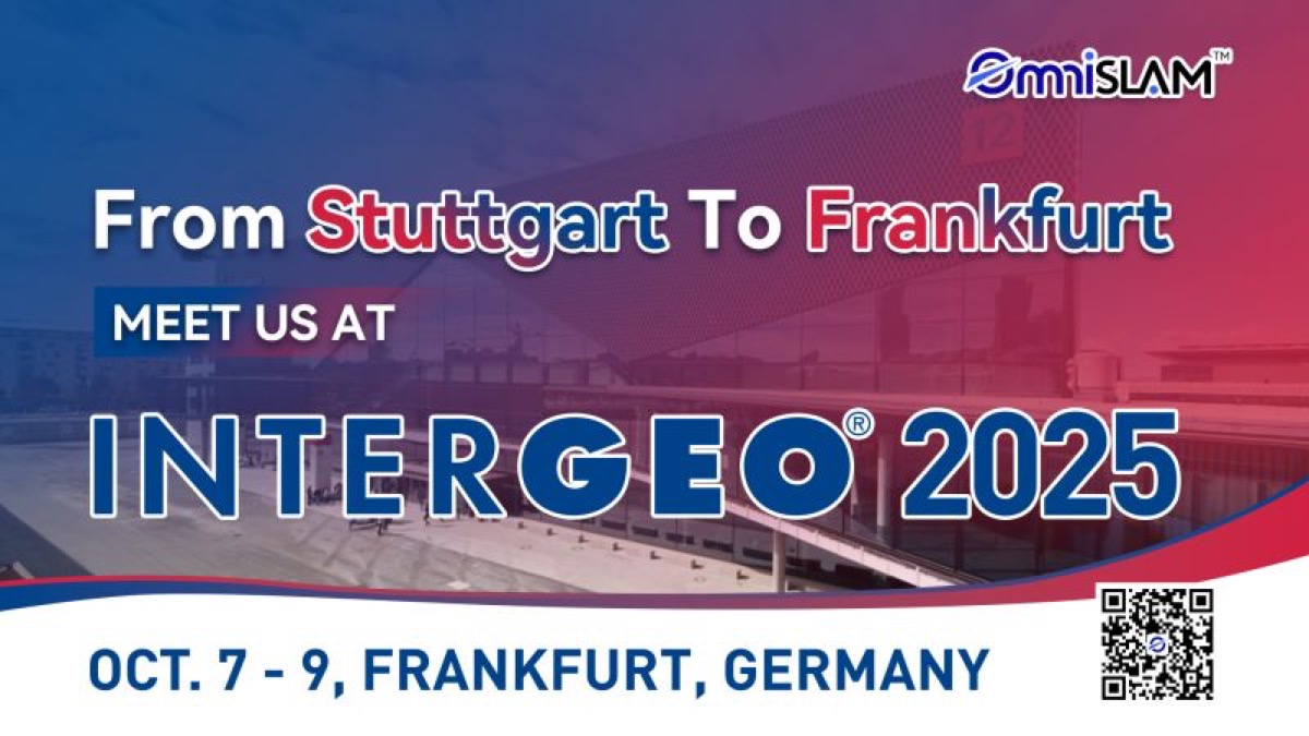OmniSLAM、INTERGEO 2025フランクフルトに出展へ