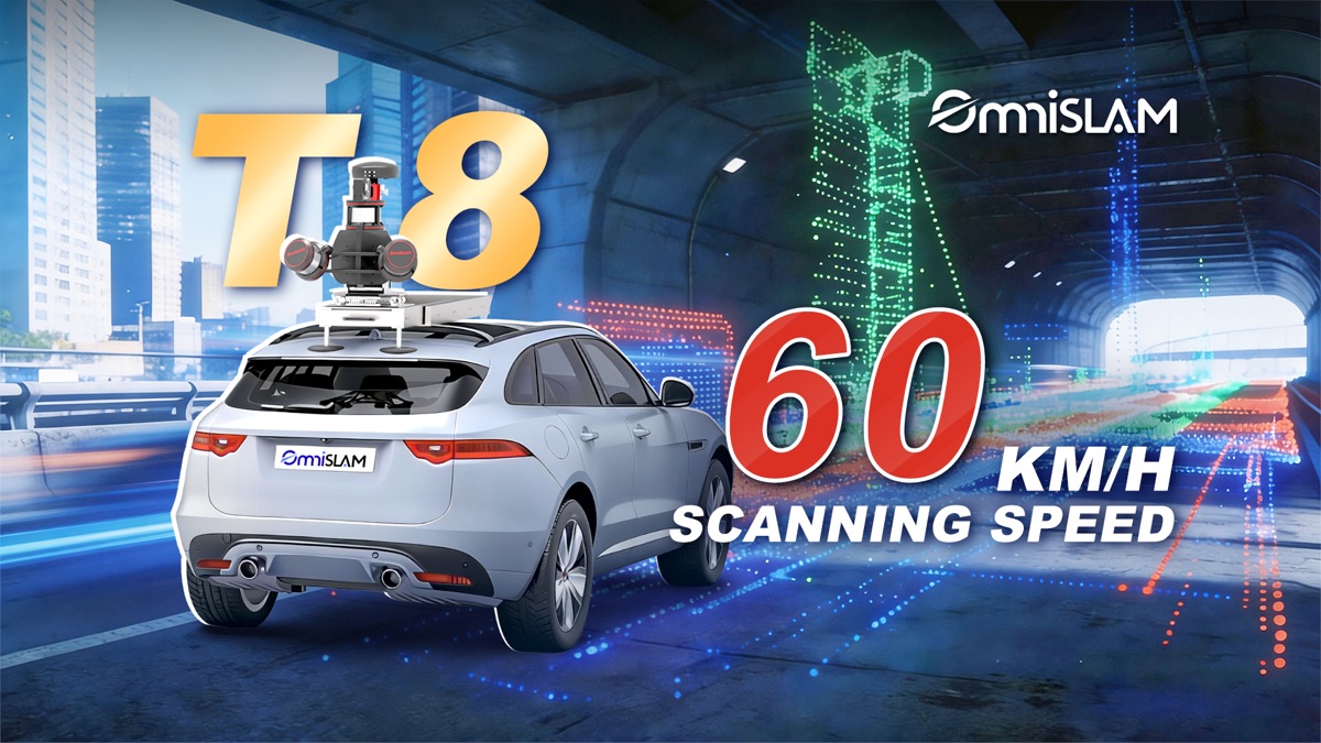 車載型スキャナー OmniSLAM T8 発表