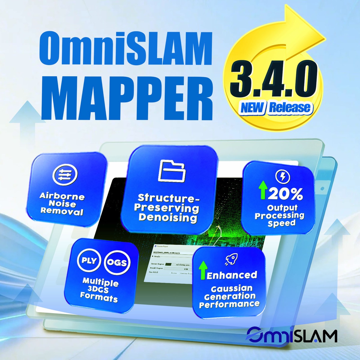 OmniSLAM Mapper V3.4.0 リリース