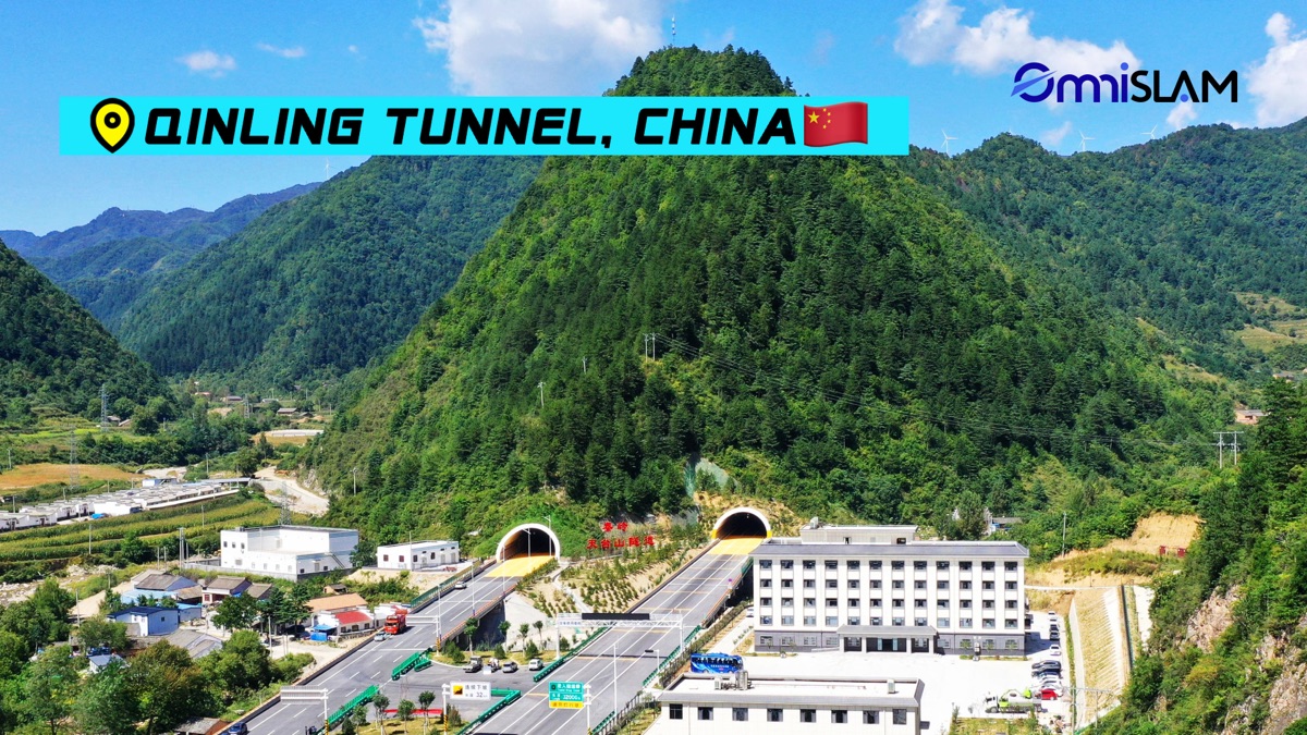 全長35km トンネルを T8 でスキャン（中国）