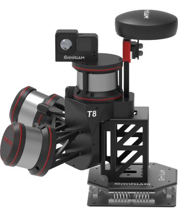 OmniSLAM T8 本体（3固定LiDAR）