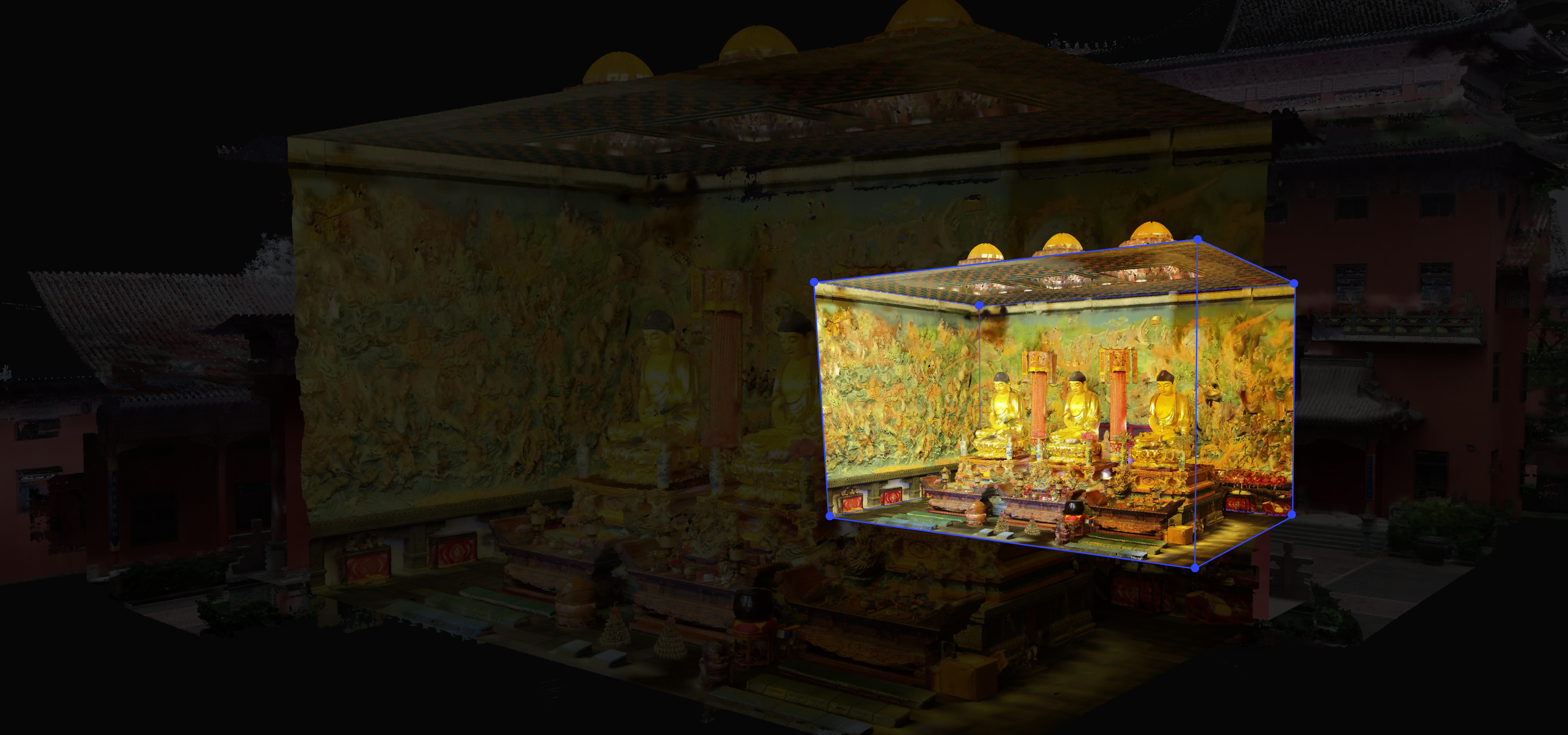 Light-Weighted Auto Modeling of 3D Real Scene